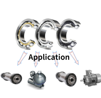 Single row angular contact ball bearing